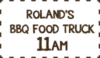 Rolands BBQ Food Truck 11am