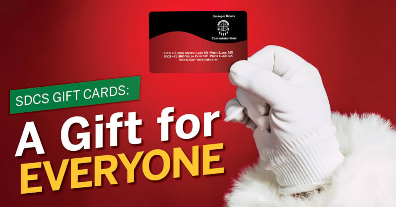 SDCS gift cards. A gift for everyone.